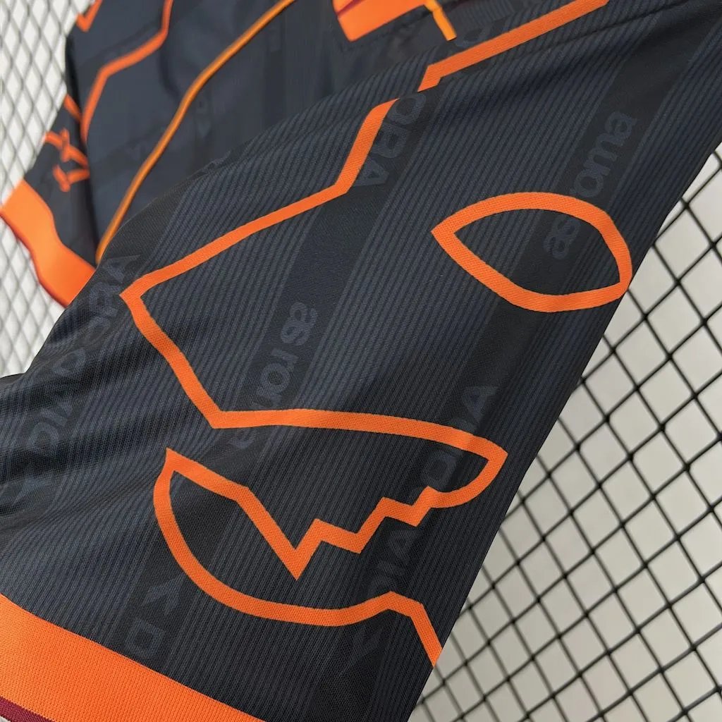 Roma Retro Soccer Jersey Away Custom Shirt 1999/00