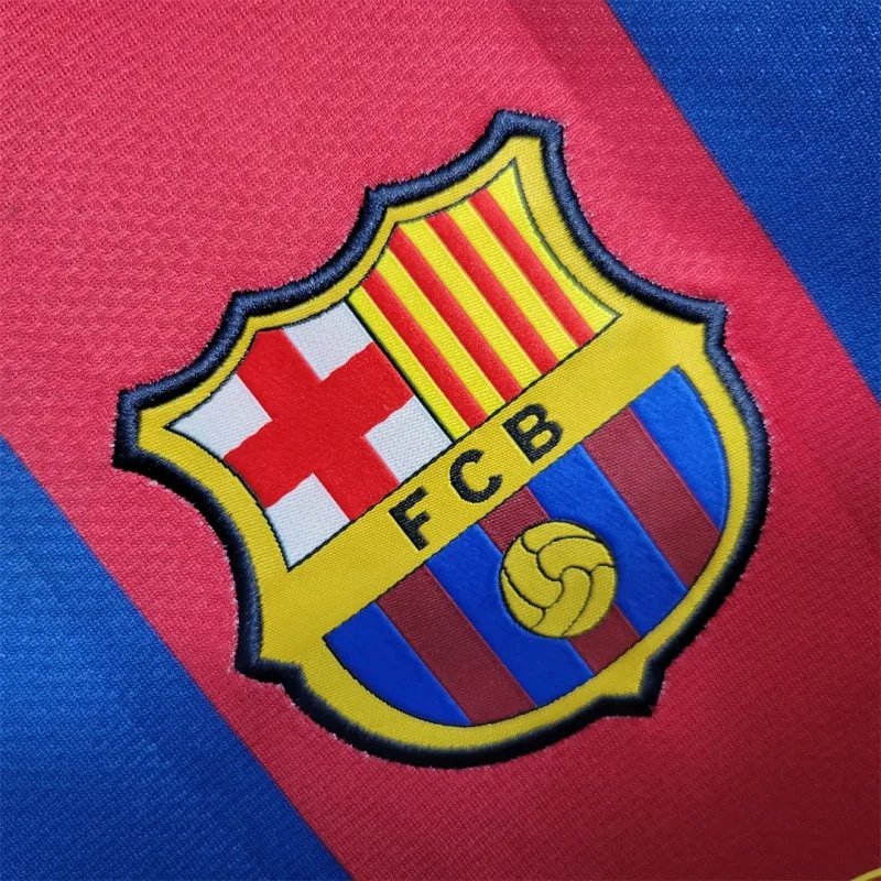 Barcelona Retro Jersey Home Soccer Shirt 2010-11