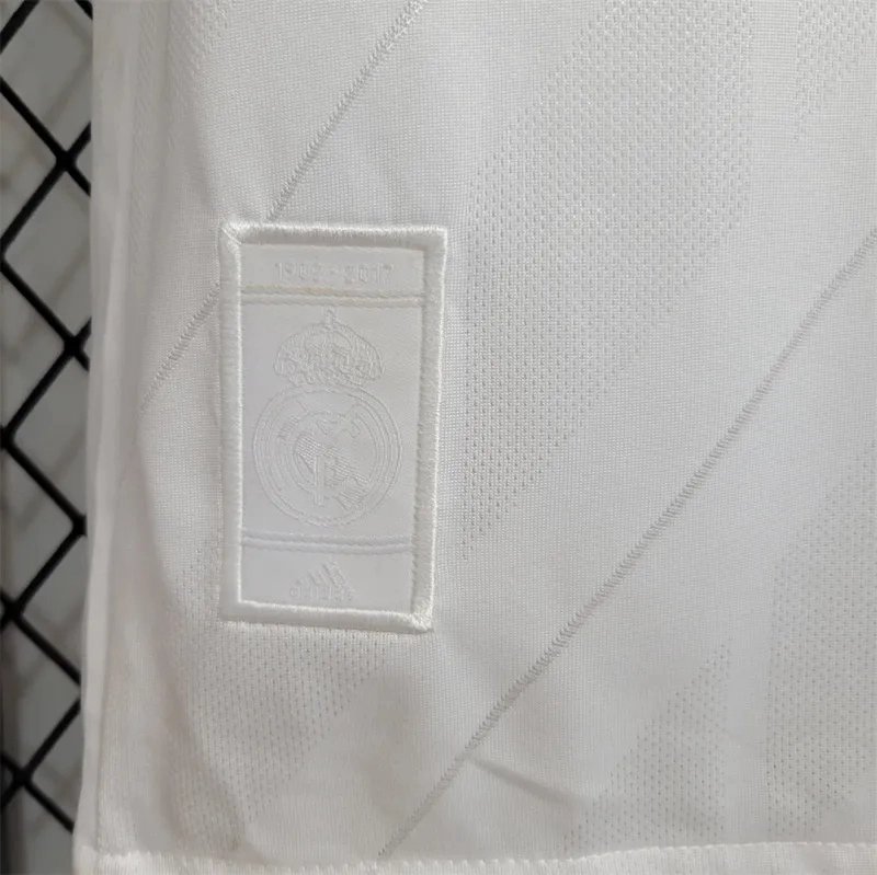 Real Madrid Retro Jersey Home Custom Soccer Shirt 2017/18