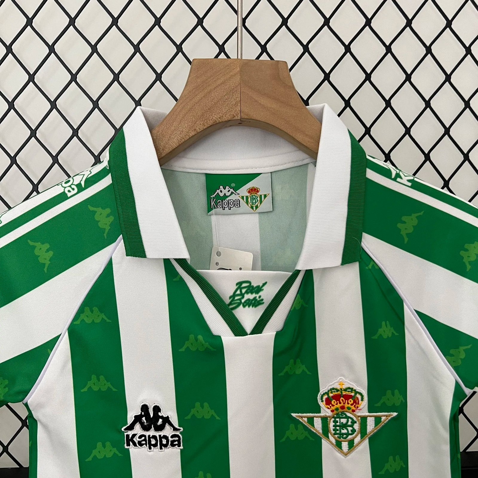 Real Betis Retro Jersey Home Kids Kit Jersey+Shorts 1995/97