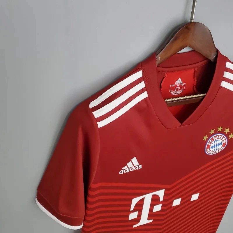 456377517bb9d0ffe9407c03b628622c9712d300 Bayern Munich Retro Jersey Home Soccer Shirt 2021/22