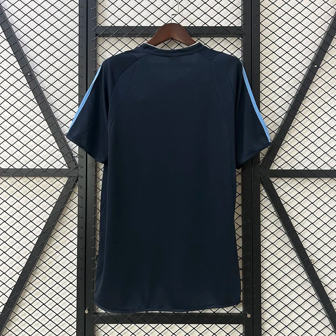 Real Madrid Retro Jersey Away Custom Soccer Shirt 2003/04