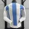 Argentina Authentic Soccer Jersey Home Long Sleeve Shirt 2024