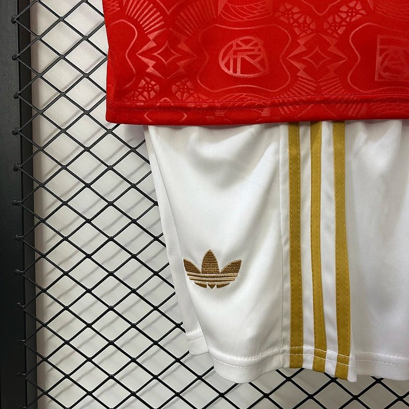 Bayern Munich Kids Kit Jerseys+Shorts 2025/26 125th Anniversary