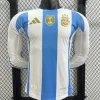 Argentina Authentic Soccer Jersey Home Long Sleeve Shirt 2024