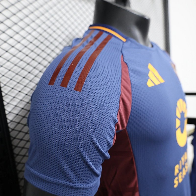 Roma Authentic Soccer Jersey Third Away Shirt 2024/25