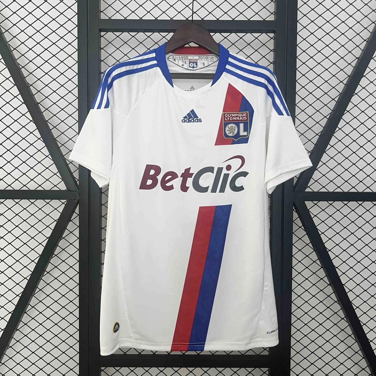 4862ff6dfbce44c92be9d1d810d35136149d256a Olympique Lyonnais Retro Football Jersey Home Custom Shirt 2010-11