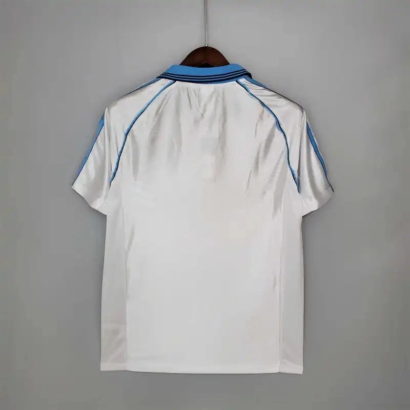 Marseille Retro Soccer Jersey Home Custom Shirt 1998-99