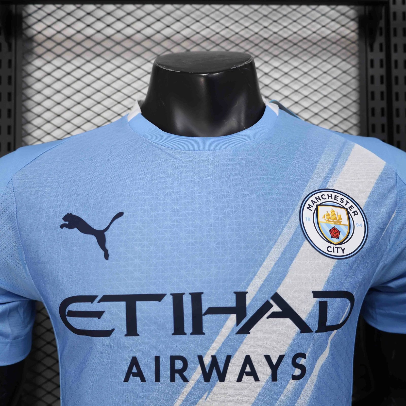 Manchester City Authentic Home Football Jersey Shirt 2025/26.