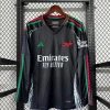 Arsenal Soccer Jersey Away Custom Long Sleeve Shirt 2024/25