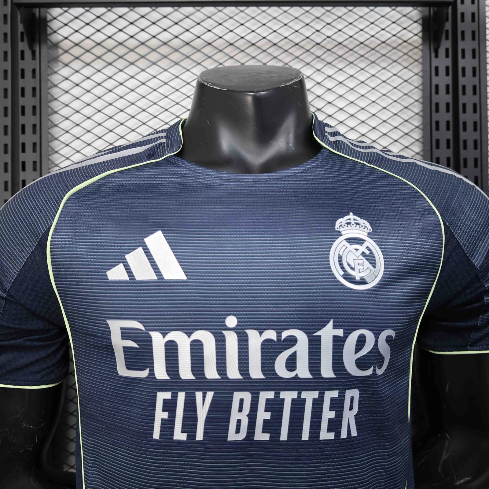 Real Madrid Authentic Soccer Jersey Away Shirt 2025/26