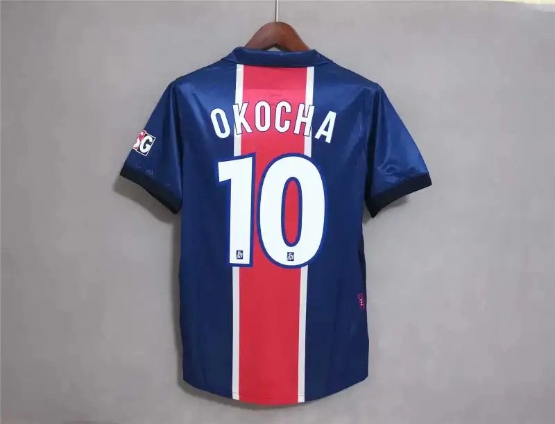 PSG Retro Jersey Home Soccer Shirt 1998/99