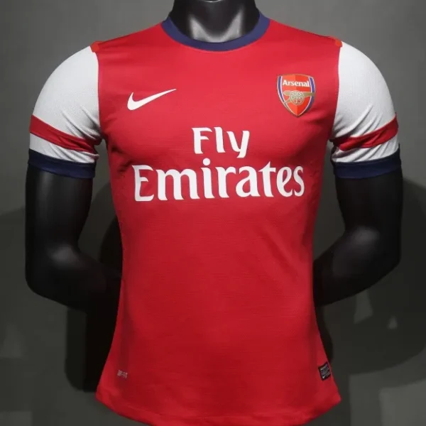 Arsenal Authentic Soccer Retro Jersey Home Shirt 2012-13