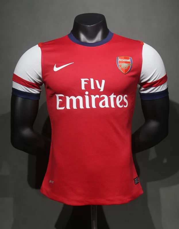 Arsenal Authentic Soccer Retro Jersey Home Shirt 2012-13