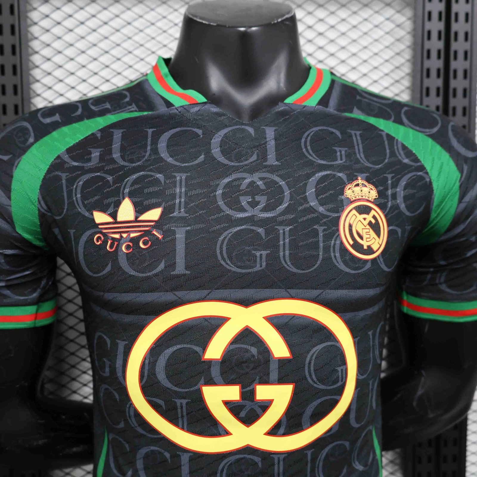 Real Madrid Authentic Soccer Jersey GUCCI Shirt 2024/25