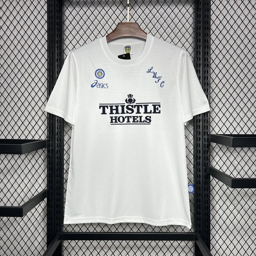 4e7610bfceea97d9f709e82f649aeed61e334182 Leeds United Retro Football Jersey Home Shirt 1995/96