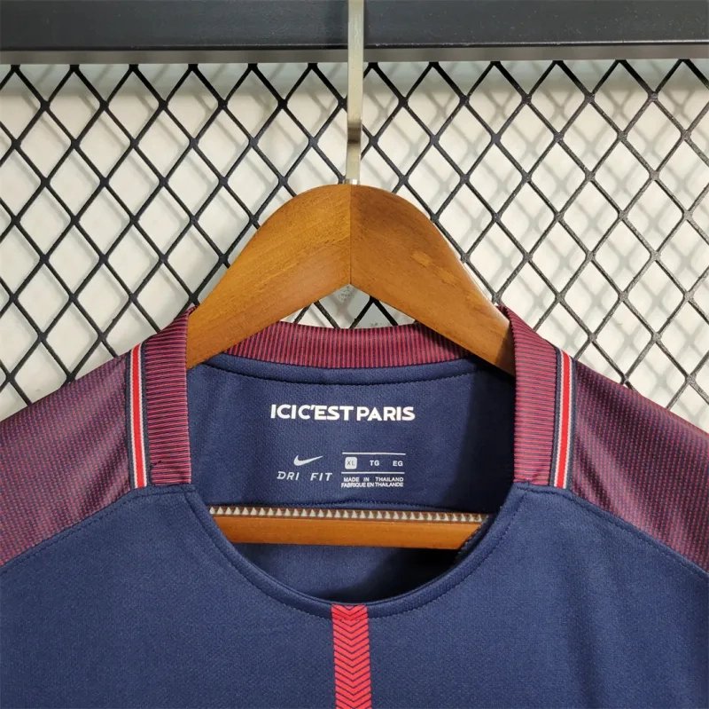 4f41540bfaec398e851a2802cc4c7707e207e541 PSG Retro Jersey Home Soccer Shirt 2017/18
