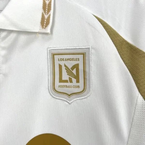 4f54fe684bc7d3ddbfea63887f2f614b99e81741 Los Angeles FC Soccer Jersey Away Kids Kit Jersey+Shorts 2025