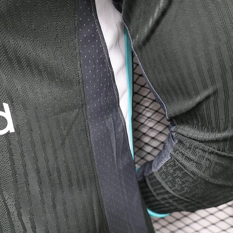 Liverpool Authentic Football Jersey Away Long Sleeve Shirt 2024/25