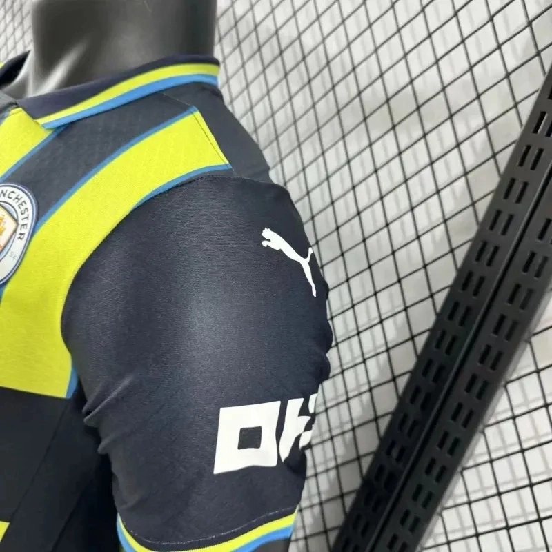 50aac8b1293aacf2cab4426e2d528090f2d85996 Manchester City Authentic Away Football Jersey Shirt 2024/25