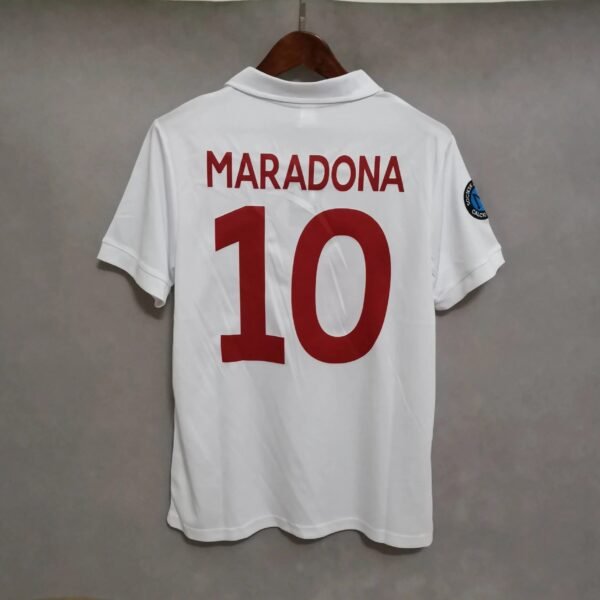 Maradona #10 Napoli Retro Soccer Jersey Away Shirt 1987-88