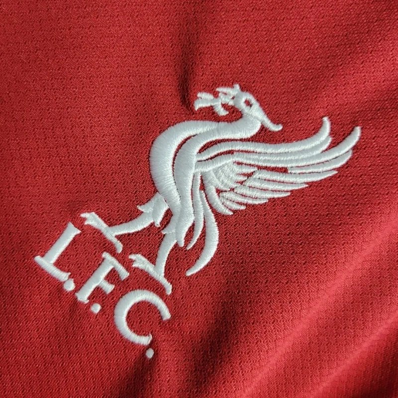 Liverpool Retro Football Jersey Home Custom Shirt 2021/22