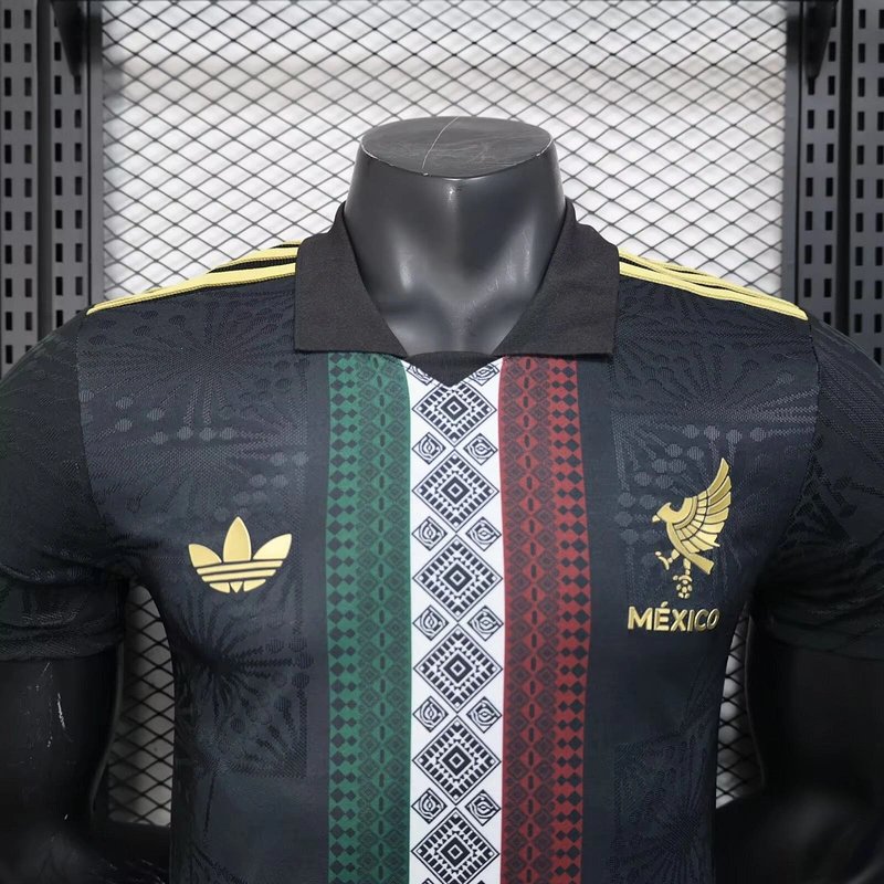 Mexico Authentic Black Special Soccer Jersey 2025