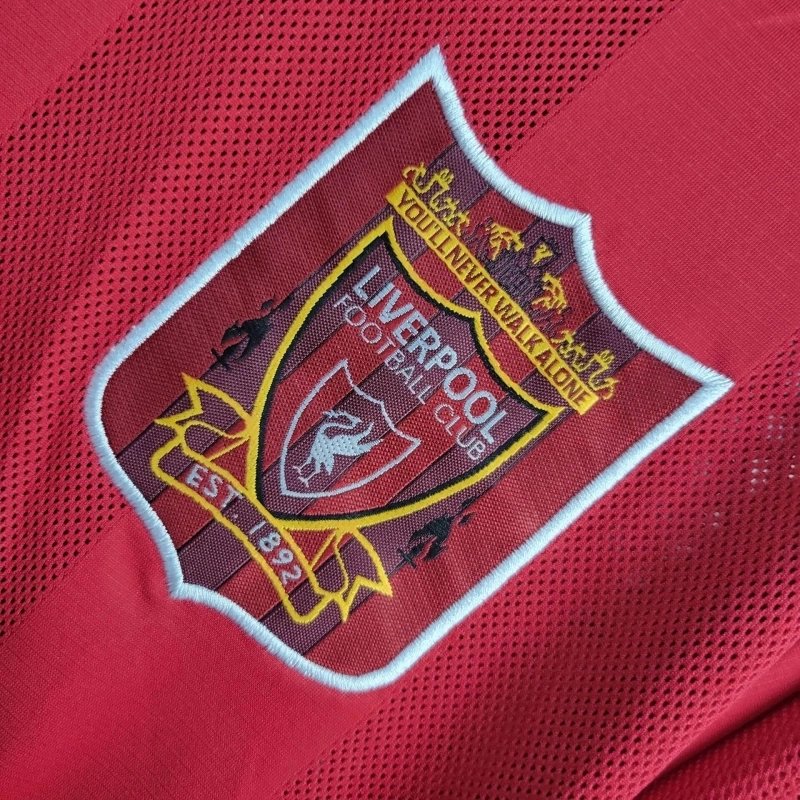 Liverpool Retro Football Jersey Home Custom Shirt 1995/96