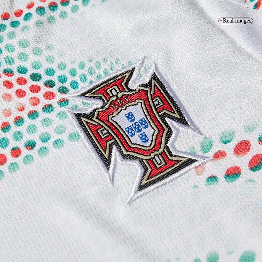 Portugal Away Football Uniform Kids Kit Jersey+Shorts 2025