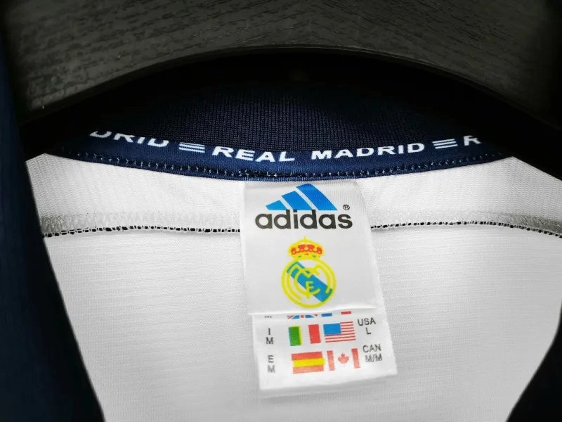 Real Madrid Retro Jersey Home Custom Soccer Shirt 1998-00