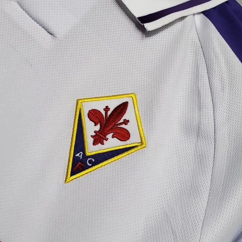 Fiorentina Retro Soccer Jersey Away Custom Shirt 1998/99
