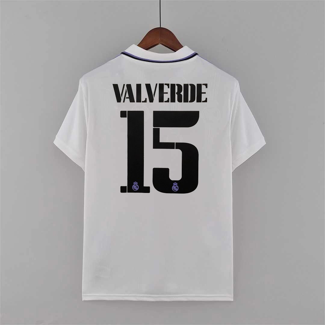 Real Madrid Soccer Jersey Home Custom Shirt 2022/23