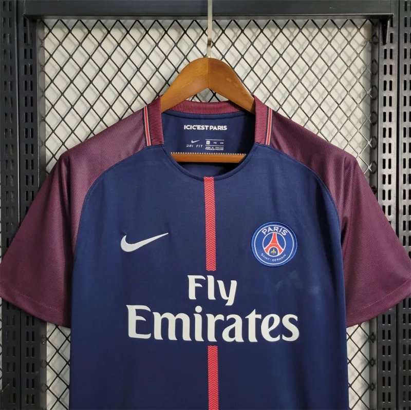 571b7992036979c2aeae09ff71a405430b37e65e PSG Retro Jersey Home Soccer Shirt 2017/18