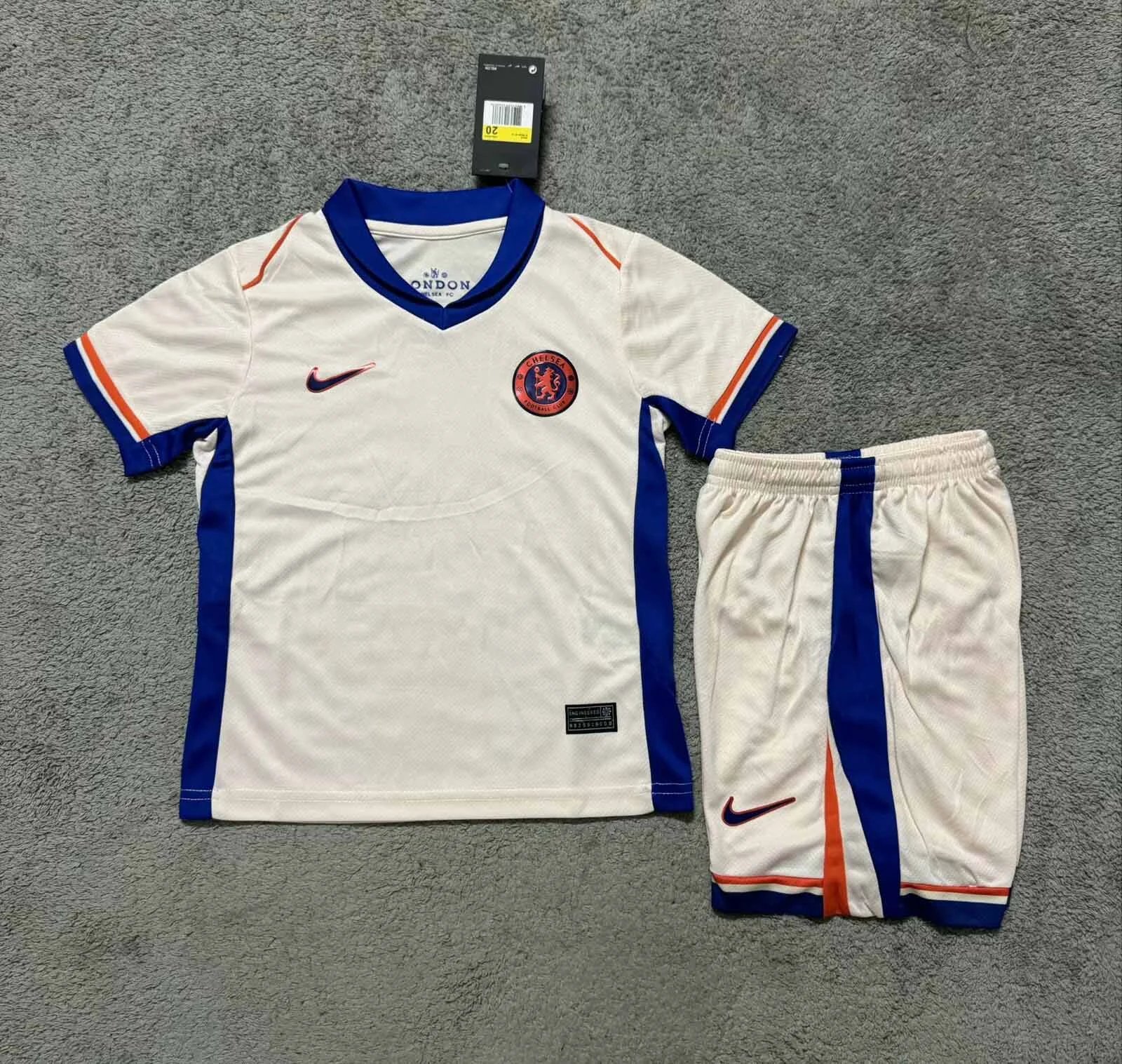 Chelsea Football Jersey Away Kids Kit Jersey+Shorts 2024/25