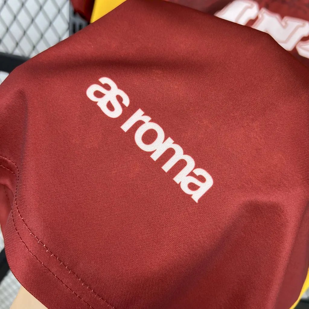 Roma Retro Soccer Jersey Home Custom Shirt 1997/98