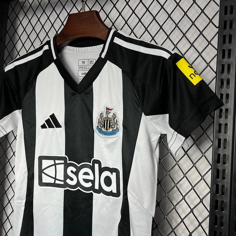 Newcastle United Football Jersey Home Kids Kit Jersey+Shorts 2024/25