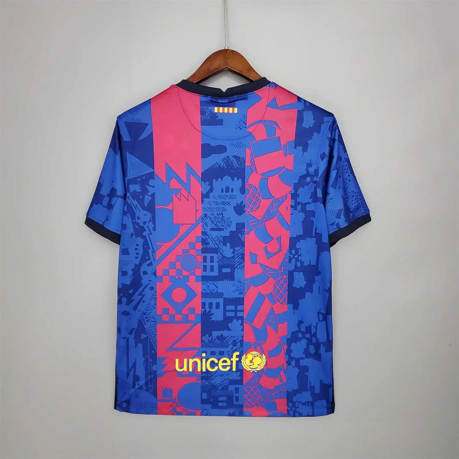 Barcelona Retro Jersey Third Away Soccer Shirt 2021/22