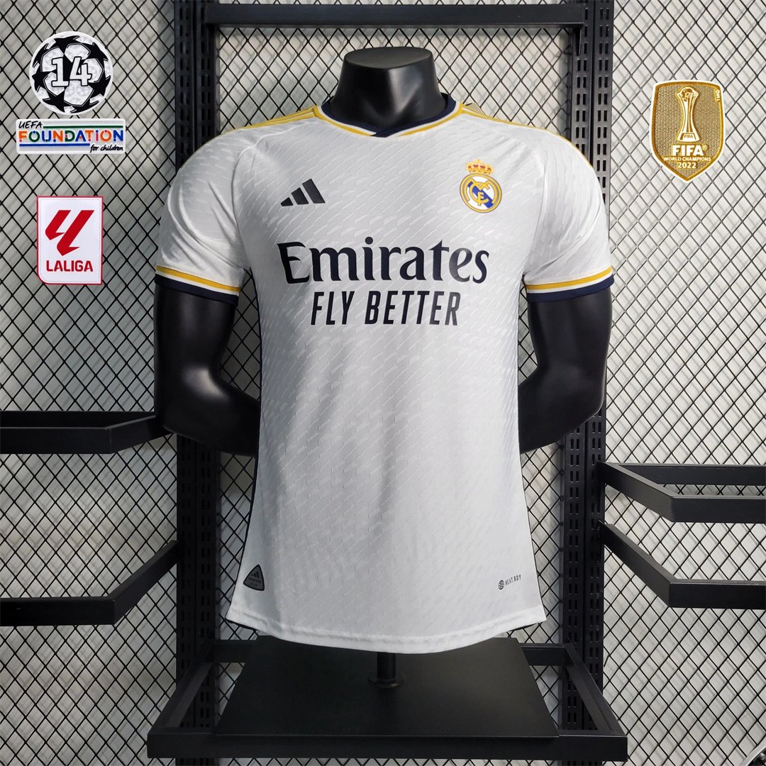 Real Madrid Authentic Soccer Jersey Home Shirt 2023/24