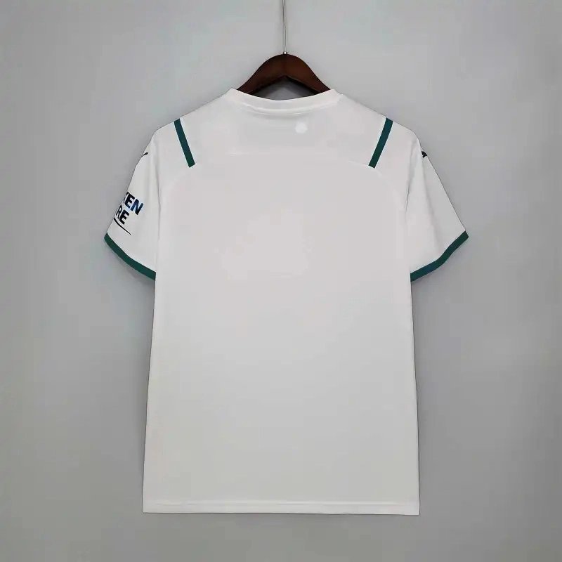 Manchester City Retro Away Football Jersey Shirt 2021/22