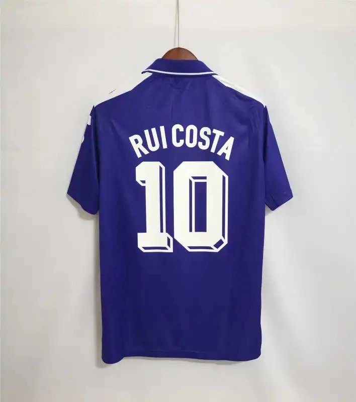 Fiorentina Retro Soccer Jersey Home Custom Shirt 1998/99