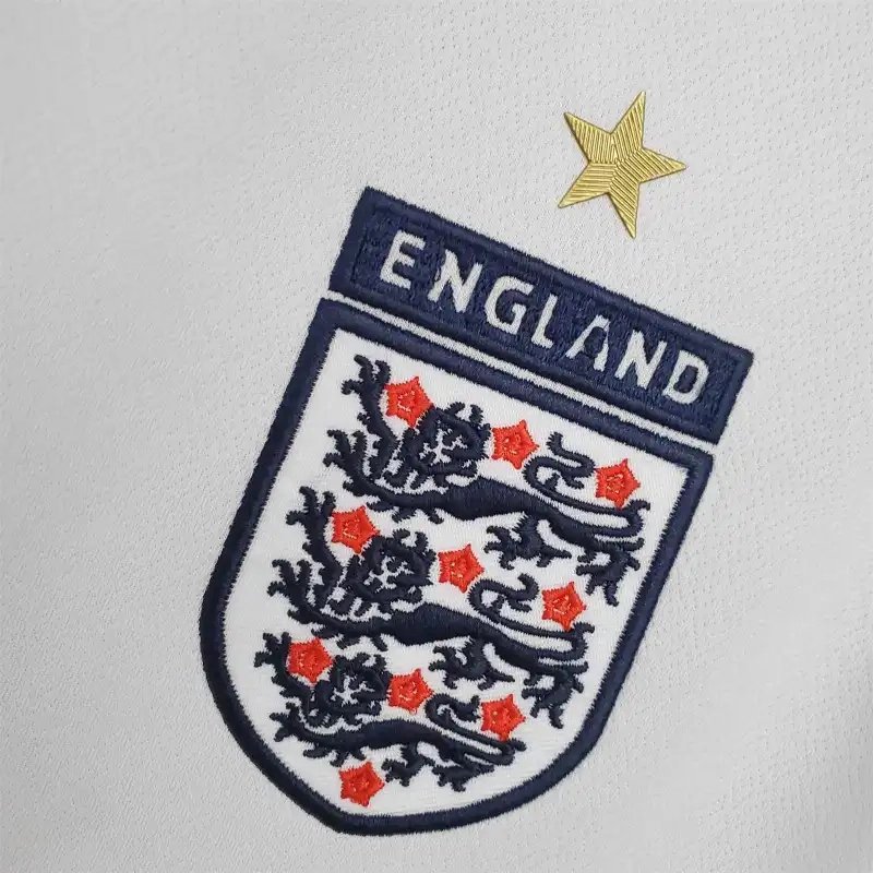 England Retro Soccer Jersey Home Custom Shirt World Cup 2006