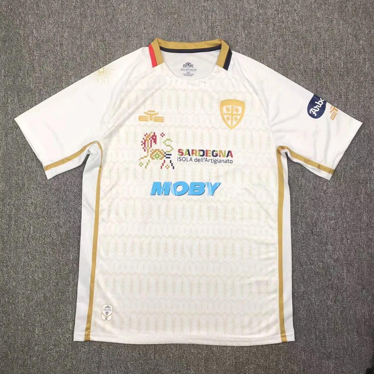 Cagliari Away Football Jersey Custom Shirt 2024/25