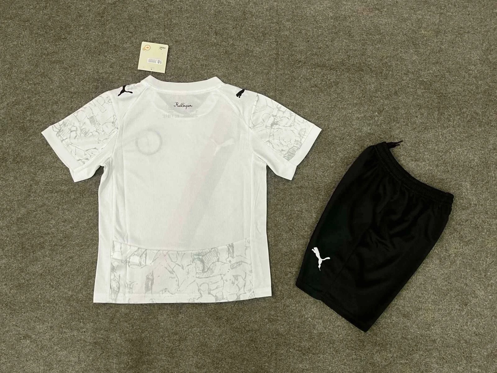 Manchester City Away Kids Kit Jersey+Shorts 2025/26