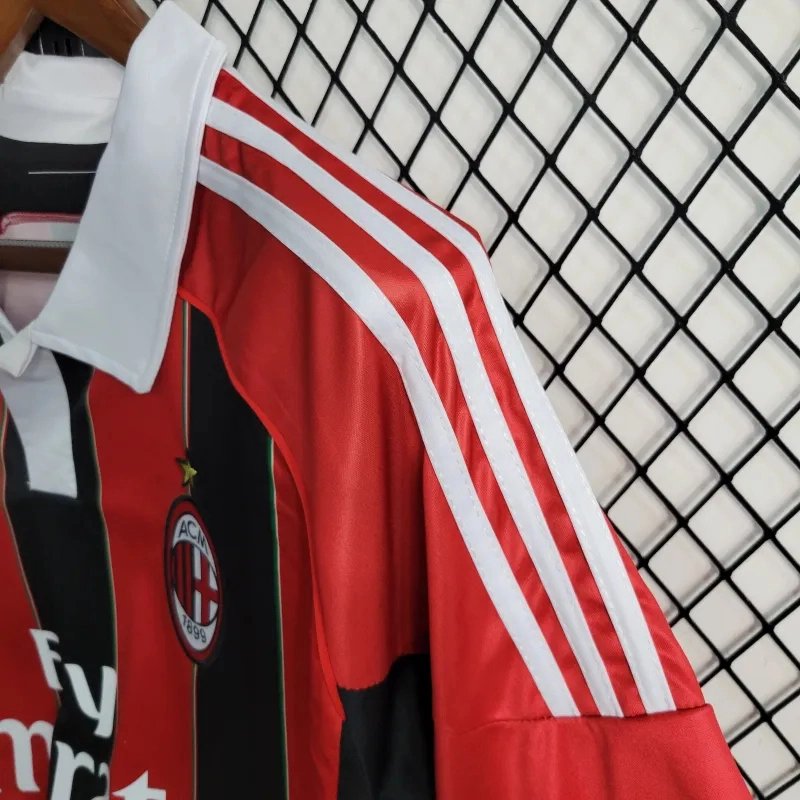 AC Milan Retro Soccer Jersey Home Custom Shirt 2012/13