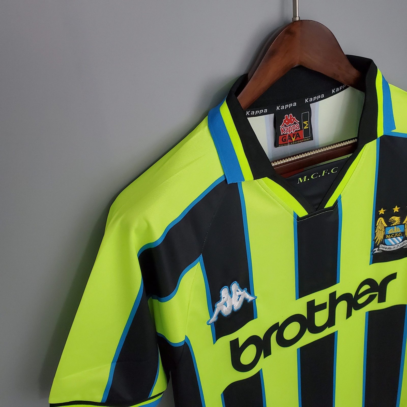 Manchester City Retro Away Football Jersey Shirt 1998/99