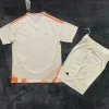 Roma Soccer Jersey Away Kids Kit Jersey+Shorts 2024/25