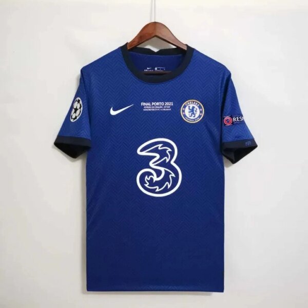 Chelsea Retro Football Jersey Home Shirt UCL Final 2020/21