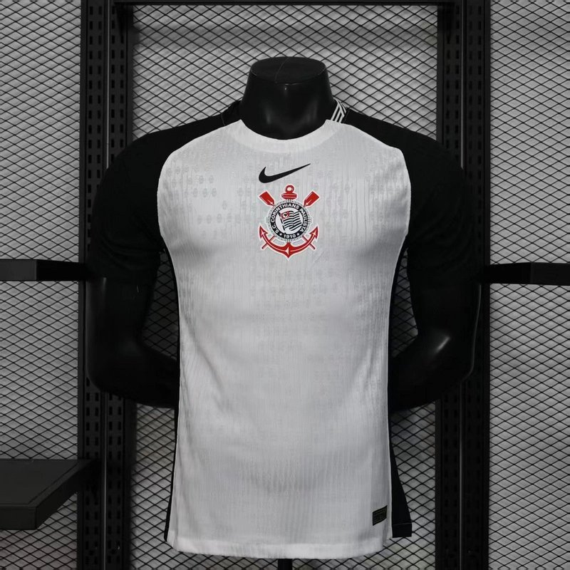 Corinthians Authentic Soccer Jersey Home Shirt 2025
