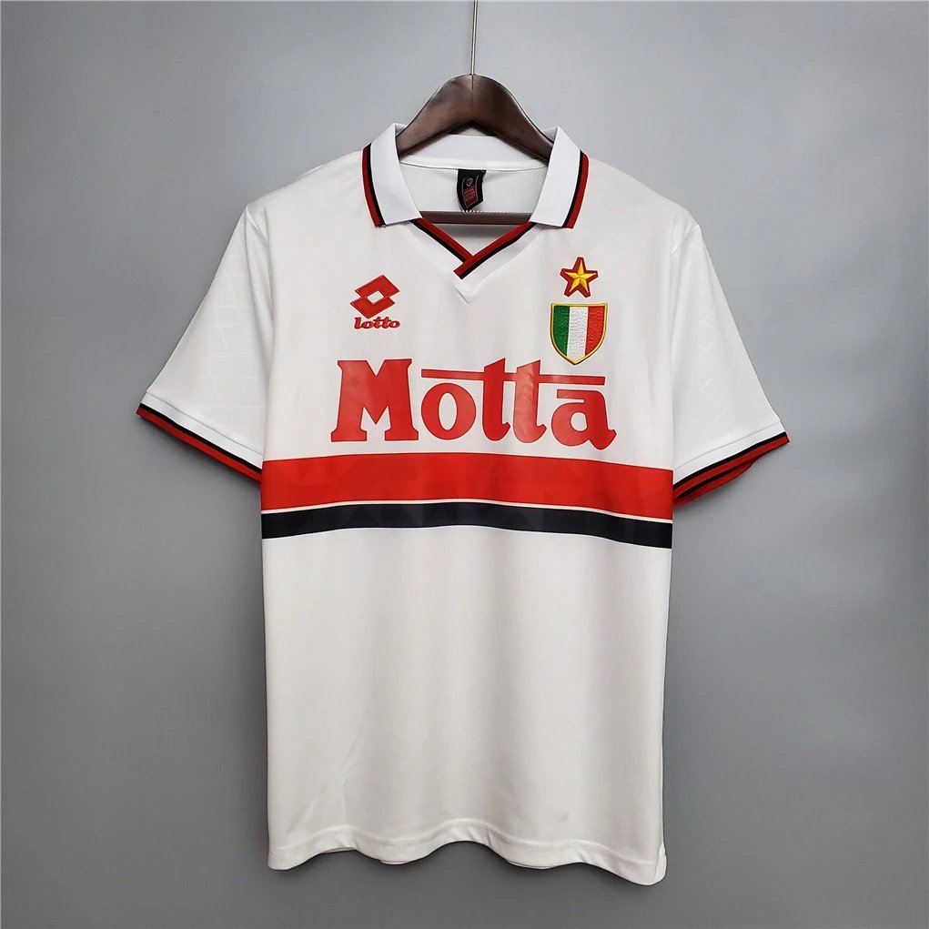 AC Milan Retro Soccer Jersey Away Custom Shirt 1993/94