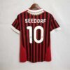 AC Milan Retro Soccer Jersey Home Custom Shirt 2011/12